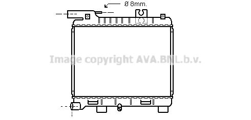 AVA QUALITY COOLING Radiaator,mootorijahutus BW2055